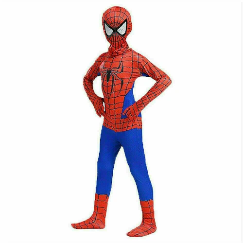 Children Spiderman Costume Boys Super Hero Fancy Dress Myers Cosplay Clothes UK - Picture 21 of 27
