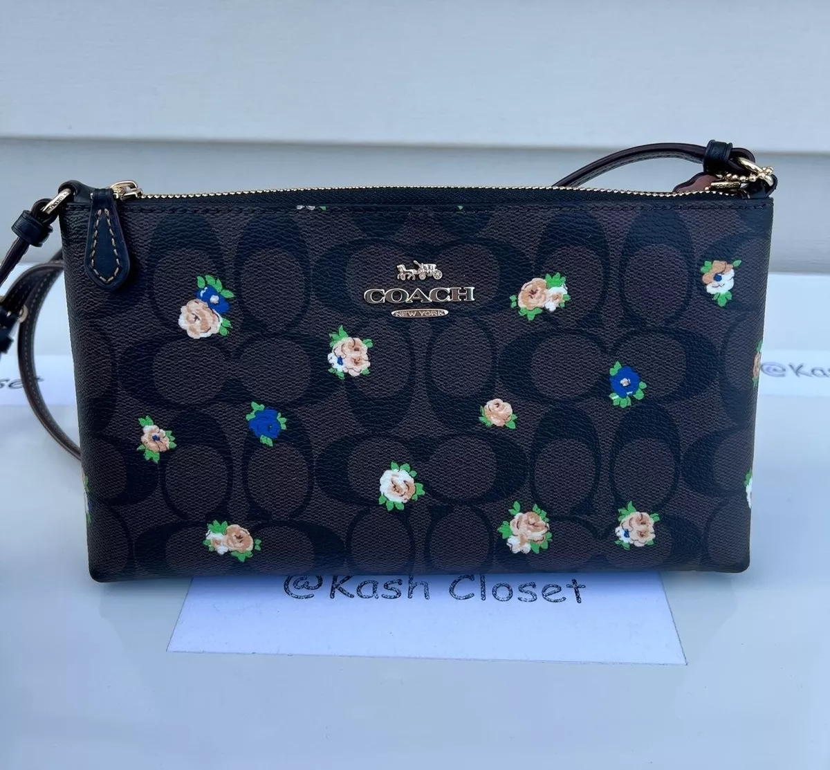 Coach zip top crossbody clearance