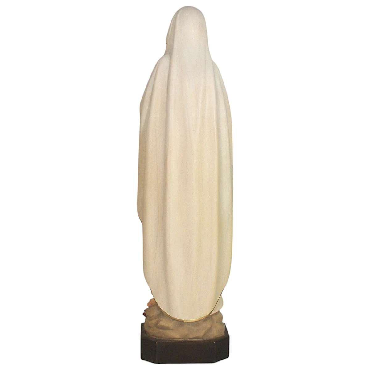 Holz Figur MADONNA LOURDES H 22 cm color neu. Hl. Heilige Maria Muttergottes IN