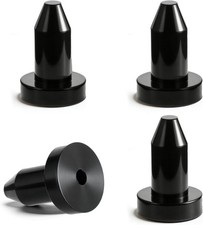 4Pcs 1/2 Inch Kayak Drain Plug, Push-in Premium Rubber Scupper Plugs for Pelican