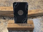 ​4 Pcs Recycled Pallet Wood Business Card Holder 4" Rustic Handmade Desk Display — photo 1