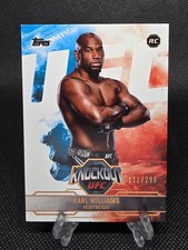 🔥🔥 Karl Williams 111/299 SP UFC 2025 Knockout Topps Rookie RC #52 Bronze MMA