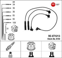 NGK 9150 ZüNdleitungssatz ZüNdkabelsatz ZüNdkabel FüR Toyota