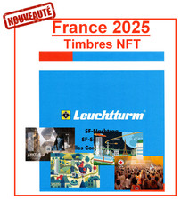 Nouveauté Jeu Leuchtturm feuilles complémentaires SF France Crypto timbre NFT 20
