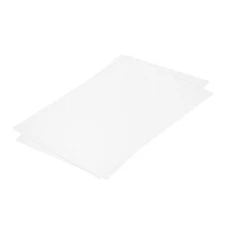 ABS Plastic Sheet 12 " x 8 " x 0.02 " ABS Styrene Sheets White 2 Pcs