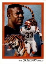 1992 Upper Deck Football Card #74 David Fulcher TC
