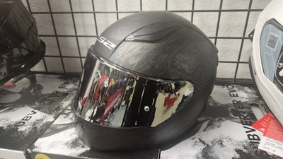 chrome motorcycle helmet for sale LS2 Helmets Rapid Crypt Motorcycle Full Face Helmet Matte Black / 2XL