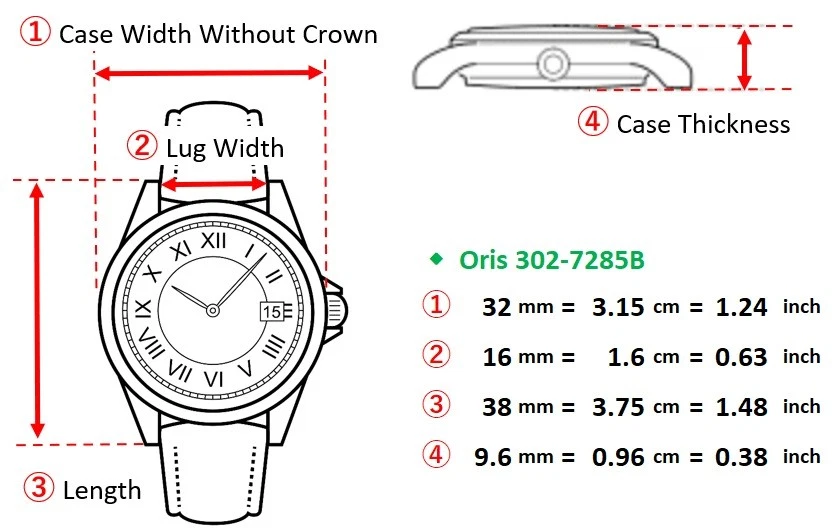 [Near MINT] ORIS Big Crown 302-7285B Pointer Date Silver Mens Hand Winding Watch - Image 2 of 4
