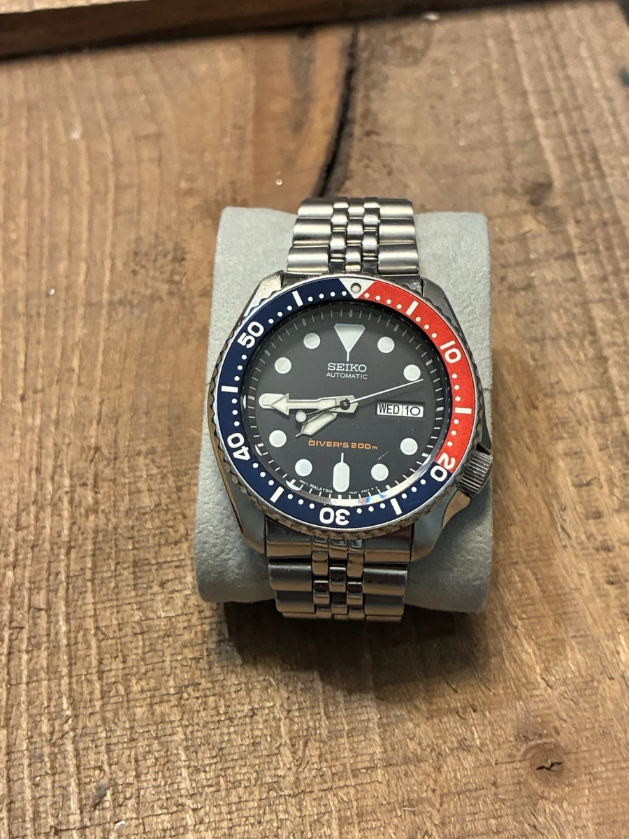Seiko Men 200 m (20 ATM) Water Resistance Diver Wristwatches for