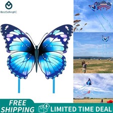 Easy to Assemble Butterfly Kite - Bright Colors  Durable Design for Family Fun
