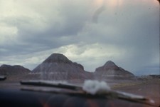 c1960's Kodachrome 35mm Slide Petrified Forest National Park Arizona Landscape