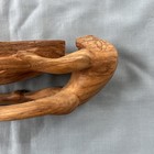 Vintage African Hand Carved Wooden Bowl — photo 10