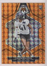 2024 Panini Mosaic Rookies Orange Mosaic Prizm 94/199 Calen Bullock #365 1ew5
