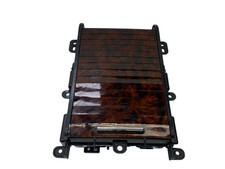 17-20 Lincoln Continental Center Console Cup Holder Compartment Walnut Oem C0.04