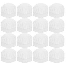 20Pcs Children's Chef Hats Disposable Chef Hats Non-woven Fabric Chif Hats