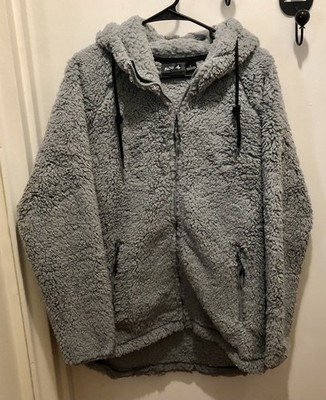 Pulse Women's Large Hi-Pile Fleece Jacket Hooded