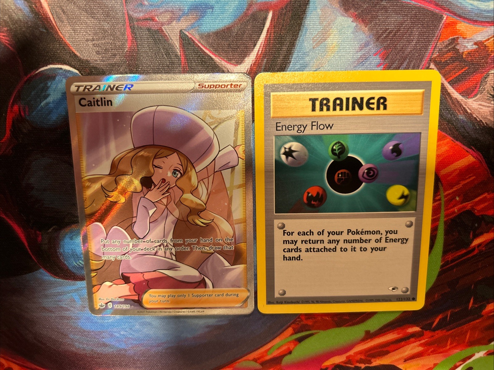 Caitlin 2021 Sword & Shield: Chilling Reign #189/198 Holo (Full