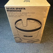 Seven Sparta Cup Extender, Expandable Base, Diameter 2.5 Inches - 3.75 Inches 