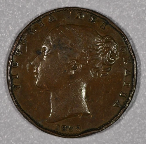 1838 Victoria Farthing — photo from the most recent tracked eBay sale