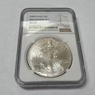 2000 $1 American Silver Eagle NGC MS69 Brown Label