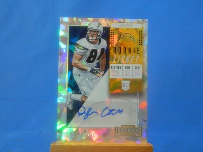 Dylan Cantrell Contenders 2018 RC Rookie Ticket Cracked Ice Autograph Auto /24