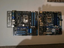ASUS P7H55‑M/S Motherboard (LGA1156) Inc IO + Intel Desktop Board Bundle –Tested