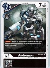 Andromon Common Release Special Booster 1.0 Normal BT2-061 C NM