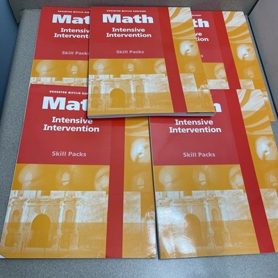 HSP Math: Intensive Intervention Student Skill Pack 5 Books Total Grade 4th