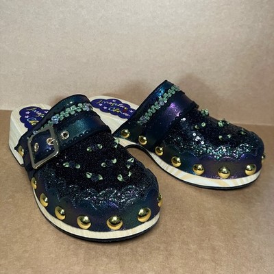 Irregular Choice Cozy Rosy Stoff/PU Schwarz Multi 8 UK