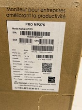 MSI Pro MP275 3PC3 Black Resolution 1920 X 1080 LCD Monitor 27 Inch 9