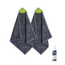 2 Pack Magnetic Cleaning Cloth, Microfiber Dry Erase Eraser, Washable Whitebo...