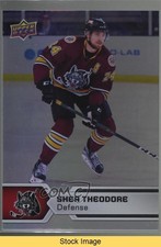 2017-18 Upper Deck AHL SPs Rainbow Foil Shea Theodore #121 READ re9