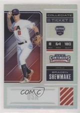 2018 Elite Extra Edition USA Collegiate Ticket Holo Prizm Braden Shewmake fm0