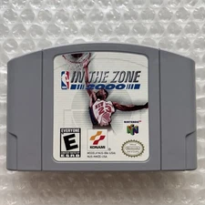 NBA In the Zone 2000 N64 Nintendo 64 Authentic Original Retro Basketball Game
