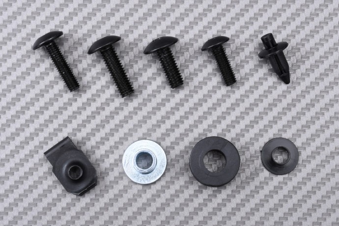 Kit vis carénage noir de précision pour Honda CBR 600F 2011-2015 - 2
