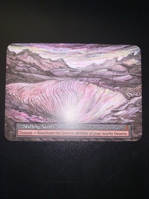 Sorcery Contested Realm Shifting Sands CURIO | eBay