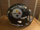 Jerome Bettis Signed Pittsburgh Steelers Football Helmet Beckett BAS Auth