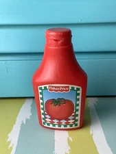Pretend Kitchen Play Food Fisher Price Ketchup Bottle