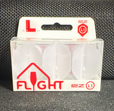Pack de 3 vols de fléchettes blanc clair style L L L-Flight EZ L1 FP1152