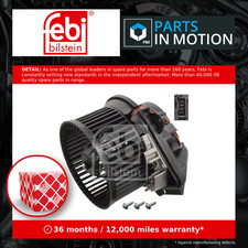 Interior Blower Motor fits PEUGEOT 106 Mk1, Mk2 91 to 04 Heater 6441K8 Febi New