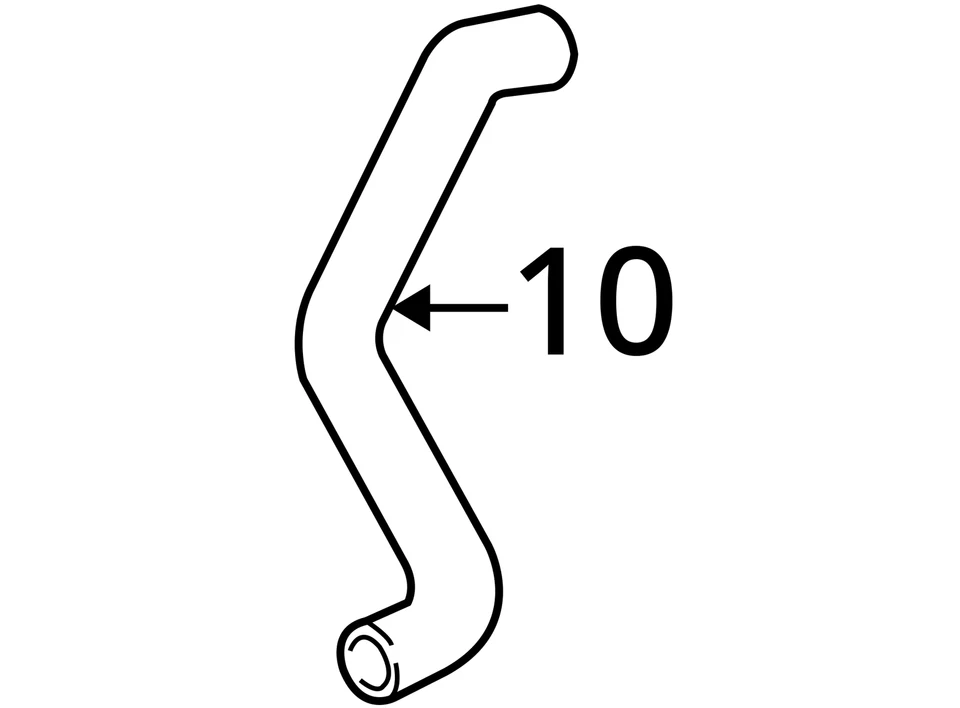 SE ADAPTA A MANGUERA DE IONES SATURN 2006-2007 RAD OTLT 15283127 - NUEVO OEM 15283127 Foto 3 de 3