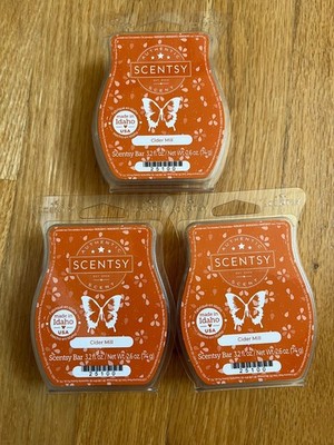 Scentsy Wax Bars Cider mill 3 Pack