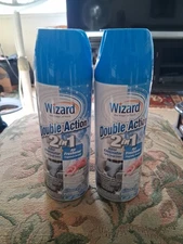 Wizard 2-Piece Double Action Odor Eliminator and Air Freshener
