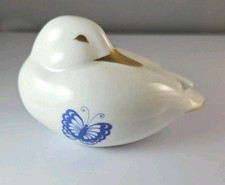 ROYAL CROWN DERBY IMARI BLUE BONE CHINA SLEEPING DUCK  Figureen Paperweight