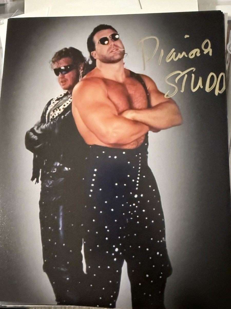Scott Hall Diamond Studd Signed Autographed 8x10 WWE WWF WCW | eBay