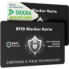 EasyWallet DEKRA-geprüfte NFC/RFID Blocker K...