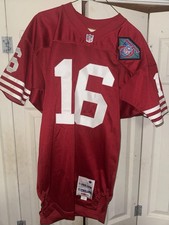 Wilson Pro Line Authentic #16 JOE MONTANA Jersey 44 NFL 75th 49ers 1994 Rare