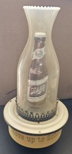 Vintage Schlitz Beer bottle Wall Sconce. Works, But Has Issues Read Description.