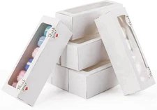 36 Pack Macaron Boxes for 5-7 Macarons Container Packaging  Boxes