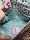 Vera Bradley Quilted Bag Tote Light Blue Floral Hanging Organizer — photo 7